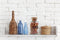 Lalee Avenue Decorative bottle Flora 110 light brown