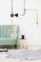 Lalee Avenue Calina 287 hanging lamp black