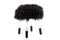 Lalee Avenue Fur stool Laika 110 (LxWxH) 41 x 41 x 46 cm