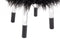 Lalee Avenue Fur stool Laika 110 (LxWxH) 41 x 41 x 46 cm