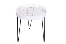 Lalee Avenue Side table River 210 White