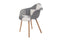 Lalee Avenue Chair Dave 110 set of 2 (LxWxH) 61 x 62 x 80 cm