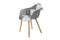 Lalee Avenue Chair Dave 110 set of 2 (LxWxH) 61 x 62 x 80 cm