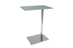Lalee Avenue Side table Lucy 110 agate gray / silver