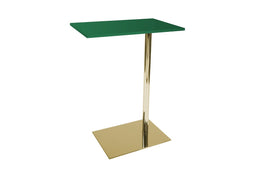 Lalee Avenue Side table Lucy 210 green / gold