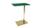 Lalee Avenue Side table Lucy 210 green / gold