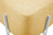 Lalee Avenue Pouf / Stool Lizia 110 Yellow / Silver (LxWxH) 42 x 42 x 43 cm