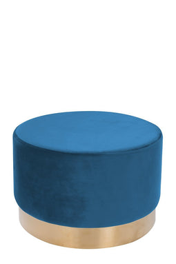 Lalee Avenue Stool Nano 310 Blue (LxWxH) Ø 55 x 35 cm