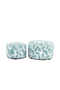 Lalee Avenue Stool Indira 110 set of 2 (LxWxH) Ø 45 / 58 x 32 / 36 cm
