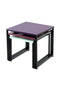 Lalee Avenue Side table South 110 set of 3 plum / green