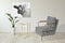 Lalee Avenue Side table Lucilla 110 white / gold