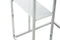 Lalee Avenue Side table Lucilla 110 white / silver
