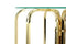 Lalee Avenue Side table Sherryl 110 gold