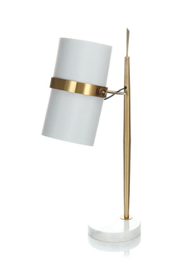 Lalee Avenue Table lamp Novum 210 white / gold