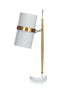 Lalee Avenue Table lamp Novum 210 white / gold