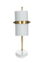 Lalee Avenue Table lamp Novum 210 white / gold