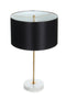 Lalee Avenue Table lamp Piona 110 black / gold / white