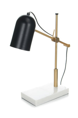 Lalee Avenue Table lamp Spiro 110 Black / Gold / White