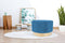 Lalee Avenue Stool Nano 510 Blue (LxWxH) Ø 55 x 43 cm