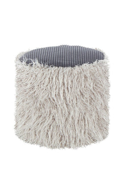 Lalee Avenue Fur pouf Bobtail 125 (LxWxH) Ø 45 x 38 cm