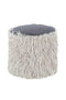 Lalee Avenue Fur pouf Bobtail 125 (LxWxH) Ø 45 x 38 cm