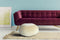 Lalee Avenue Pouf Taj Mahal 325 (LxWxH) Ø 65 x 35 cm