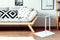 Lalee Avenue Side table Julius 225 Transparent / Chrome / White Marble