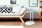 Lalee Avenue Side table Julius 275 Transparent / Chrome / White Marble