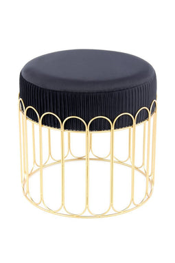 Lalee Avenue Stool Cleopatra 425 (LxWxH) Ø 40 x 39 cm
