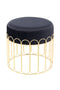 Lalee Avenue Stool Cleopatra 425 (LxWxH) Ø 40 x 39 cm
