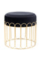 Lalee Avenue Stool Cleopatra 425 (LxWxH) Ø 40 x 39 cm