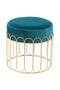 Lalee Avenue Stool Cleopatra 425 (LxWxH) Ø 40 x 39 cm
