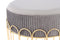 Lalee Avenue Stool Cleopatra 425 (LxWxH) Ø 40 x 39 cm