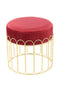 Lalee Avenue Stool Cleopatra 425 (LxWxH) Ø 40 x 39 cm