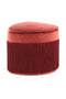 Lalee Avenue Stool Paola 125 Bordeaux (LxWxH) 48 x 43 x 42 cm