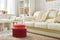 Lalee Avenue Stool Paola 125 Bordeaux (LxWxH) 48 x 43 x 42 cm