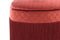 Lalee Avenue Stool Paola 125 Bordeaux (LxWxH) 48 x 43 x 42 cm