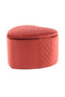 Lalee Avenue Stool Paola 225 Bordeaux (LxWxH) 47 x 43 x 31 cm