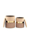 Lalee Avenue Stool Zora 125 set of 2 (LxWxH) Ø 31.5 / 36 x 38 / 44 cm