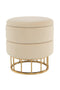 Lalee Avenue Stool Zero 525 (LxWxH) Ø 37.5 x 41 cm