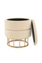Lalee Avenue Stool Zero 525 (LxWxH) Ø 37.5 x 41 cm