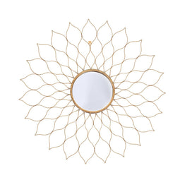 Lalee Avenue Metal wall mirror 116-N Gold