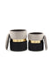 Lalee Avenue Stool Zora 125 set of 2 (LxWxH) Ø 31.5 / 36 x 38 / 44 cm