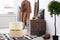 Lalee Avenue Stool Rebecca 825 (LxWxH) Ø 41 x 44.5 cm