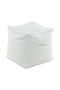 Lalee Avenue Pouf Travis 825 White