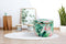 Lalee Avenue Stool Forest 425 Multi / Green (LxWxH) Ø 53 x 42 cm