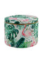 Lalee Avenue Stool Forest 425 Multi / Green (LxWxH) Ø 53 x 42 cm