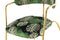 Lalee Avenue Chair Forest 625 set of 2 multi / green (LxWxH) 61 x 58 x 79 cm