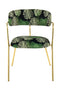 Lalee Avenue Chair Forest 625 set of 2 multi / green (LxWxH) 61 x 58 x 79 cm