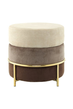 Lalee Avenue Stool Matilda 225 (LxWxH) Ø 48.5 x 46 cm
